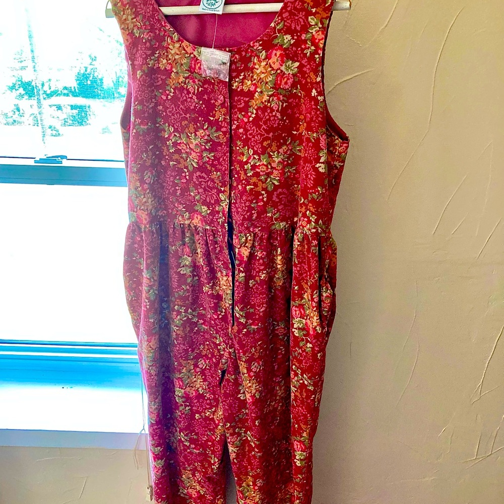 Laura Ashley corduroy jumper (pants)